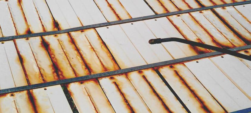 Corroded Items Being Sprayed with Salt Solution