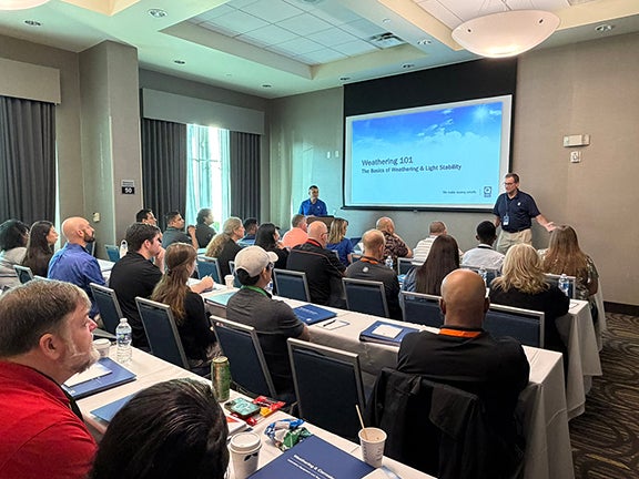 Q-Lab Presents at Environmental Testing Masterclass