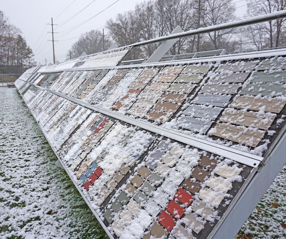 Ohio Outdoor Exposure Testing in Snow