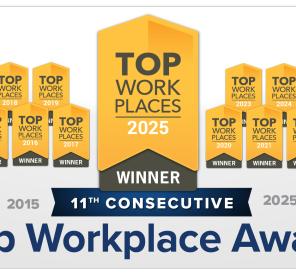Top Work Place Awards