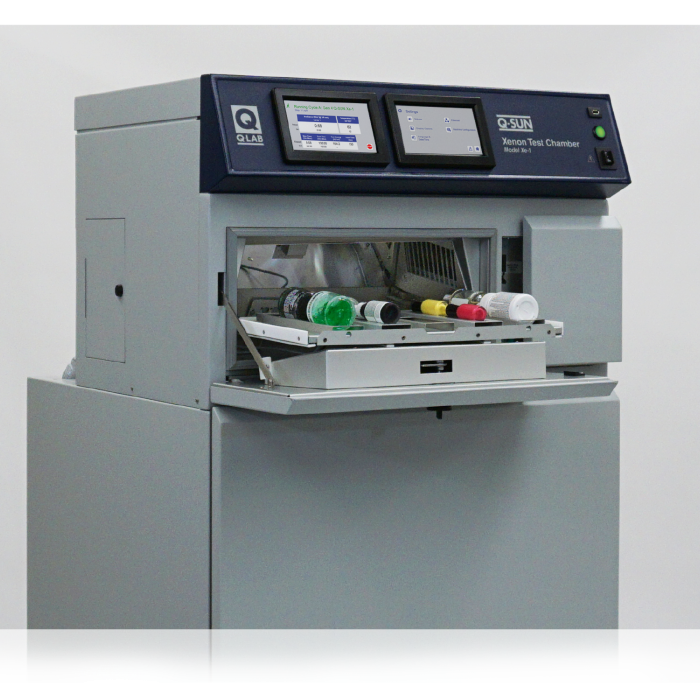 Q-SUN Xe-1 Specimens in Machine